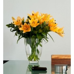 Florero grande con liliums 